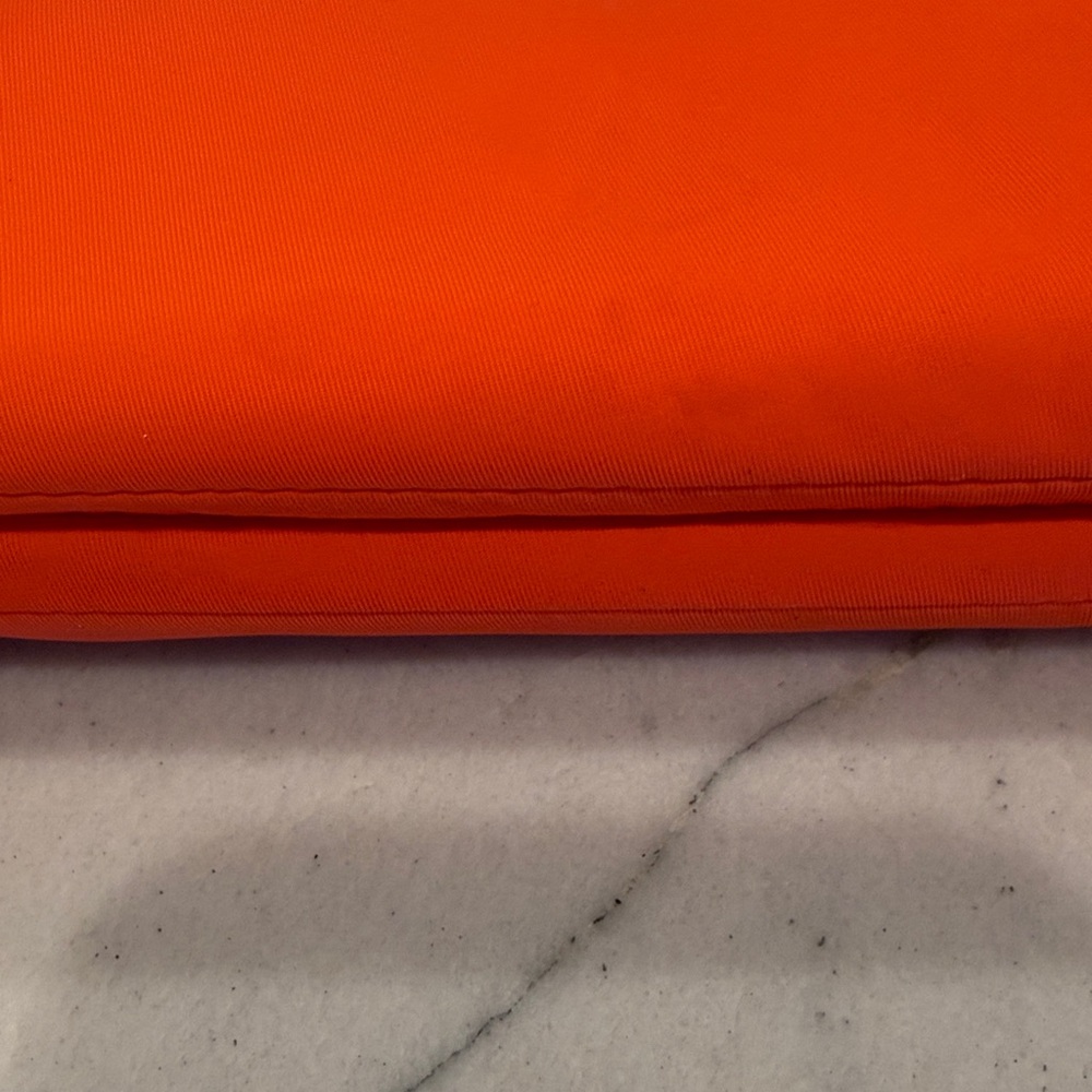 lululemon athletica Vibrant Orange puffy Wristlet - Picture 8 of 11